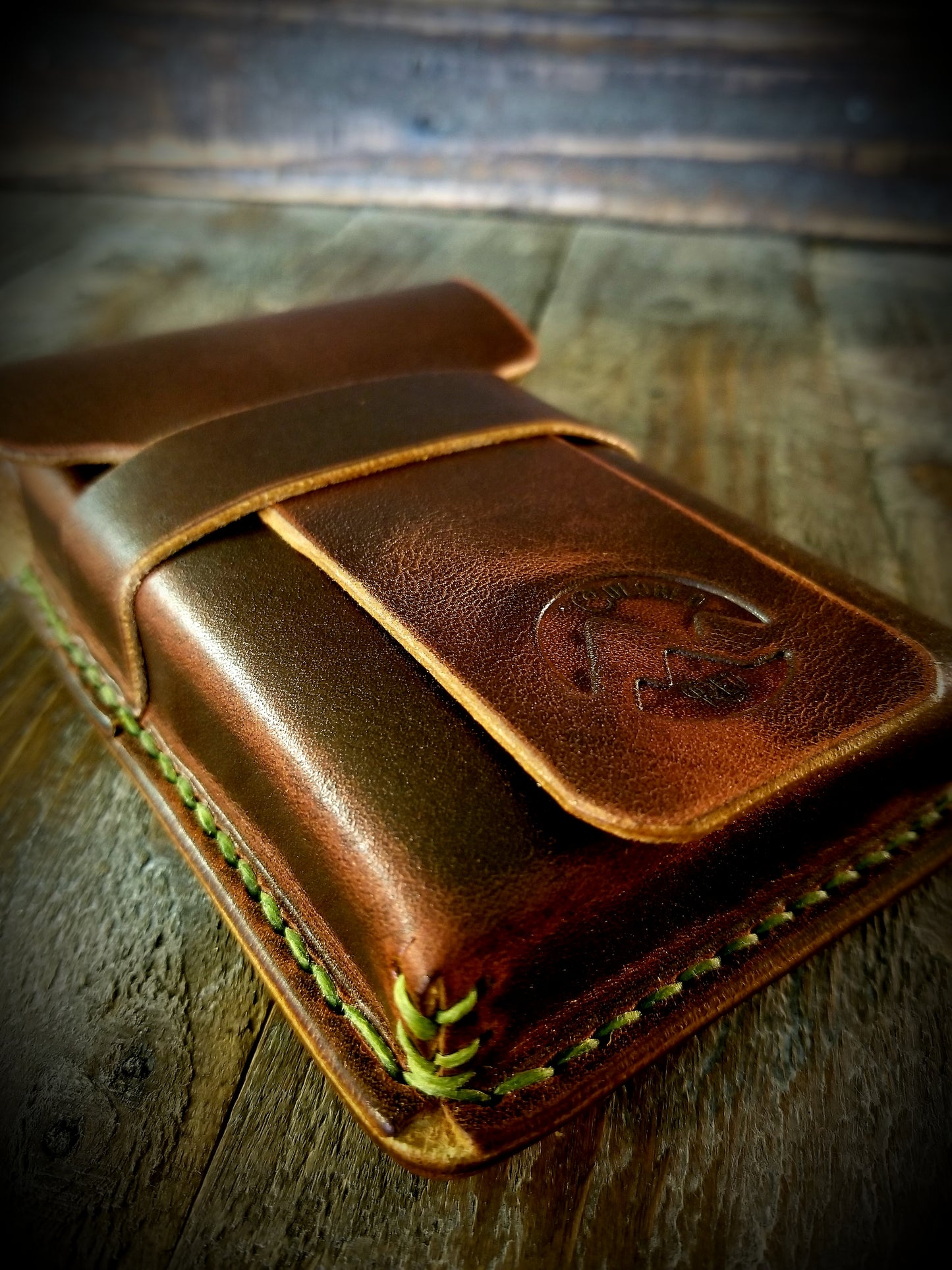 1876 Robusto Leather Cigar Pouch