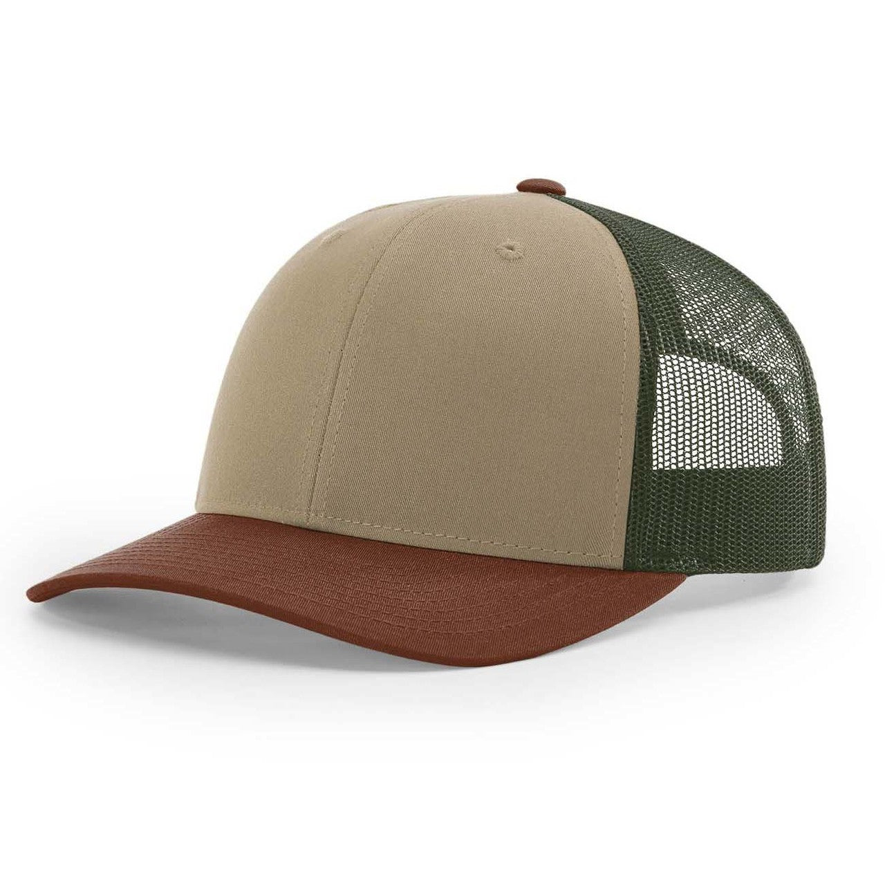 Patriotic flag leather patch hat