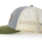 Colorado flag leather patch hat