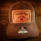 CRLG leather patch hat