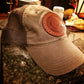 Colorado flag leather patch hat